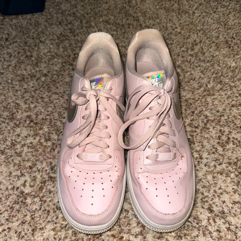 Nike Air Force 1 low pink iridescent
